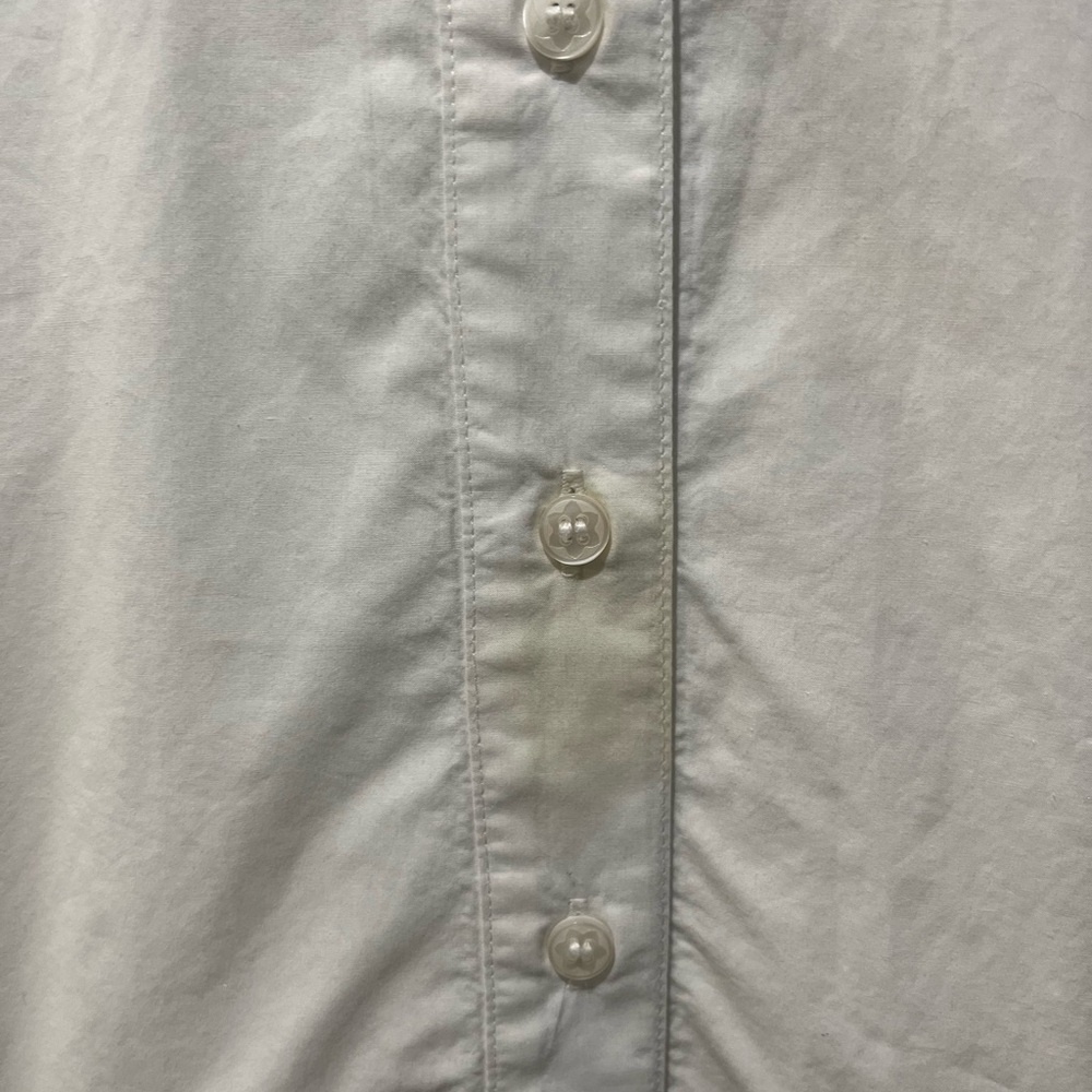 DRAPER JAMES TULIP WHITE COTTON SHIRT DRESS SIZE 4 - Picture 16 of 16